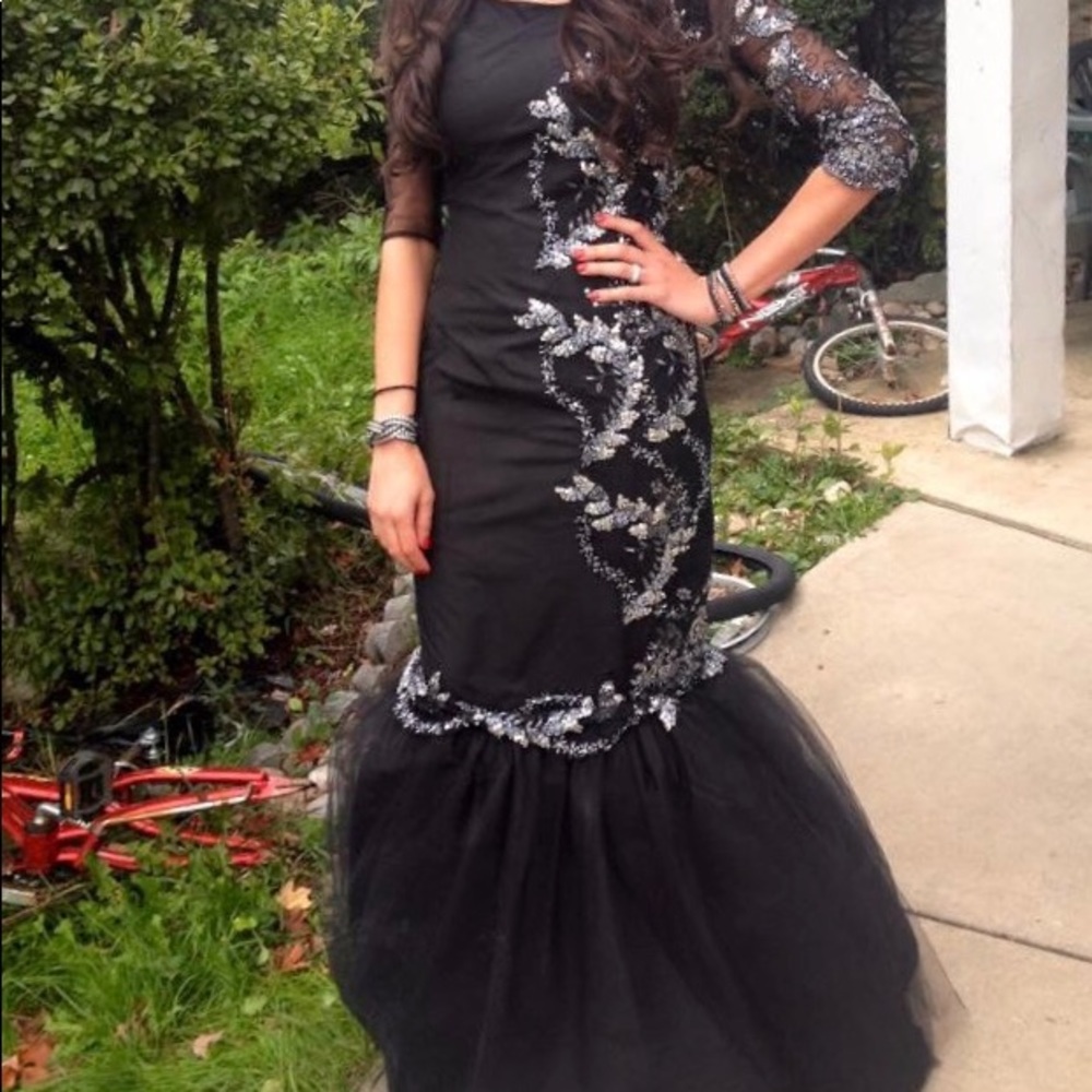 Custom made formal gown.